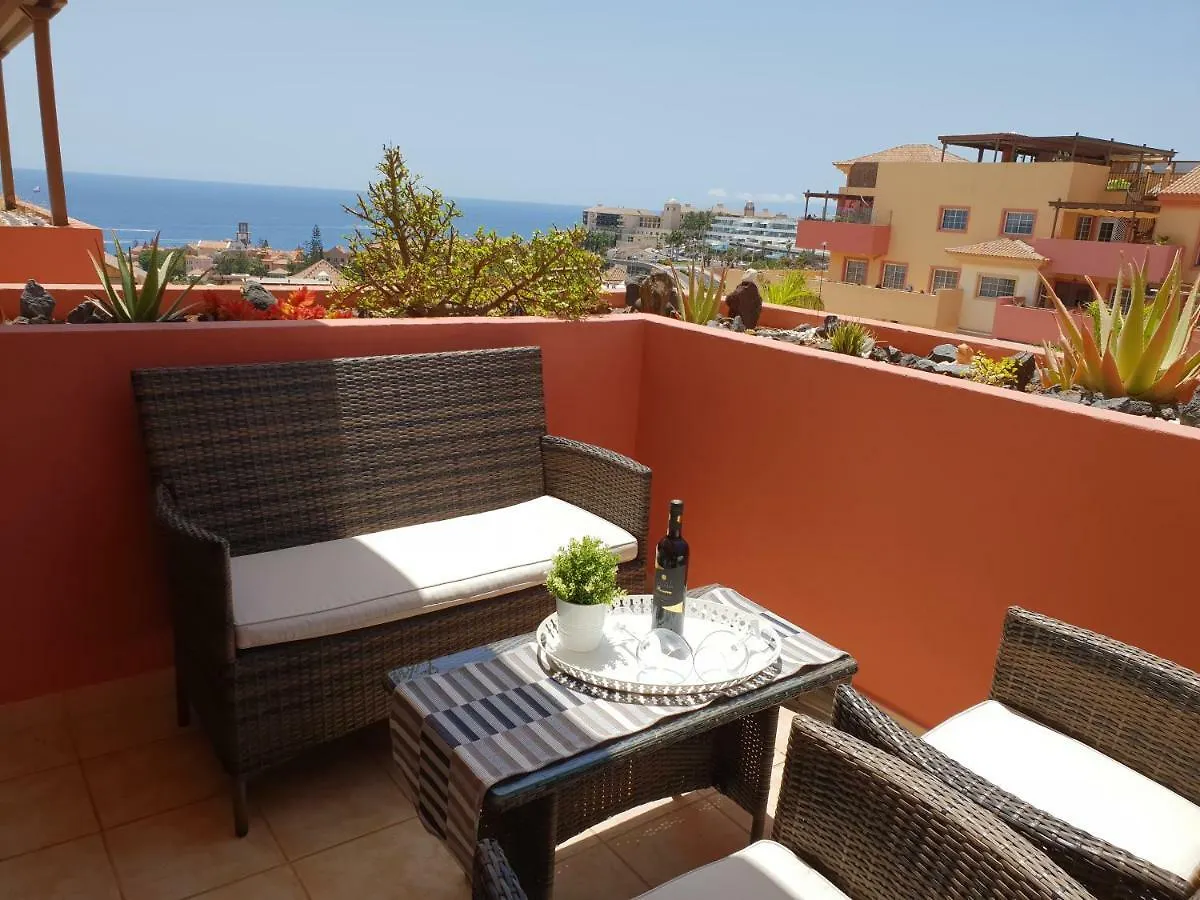 Terrazas Del Duque 2: Beachfront Oasis with Sea Views and Heated Pool Costa Adeje  Costa Adeje (Tenerife)